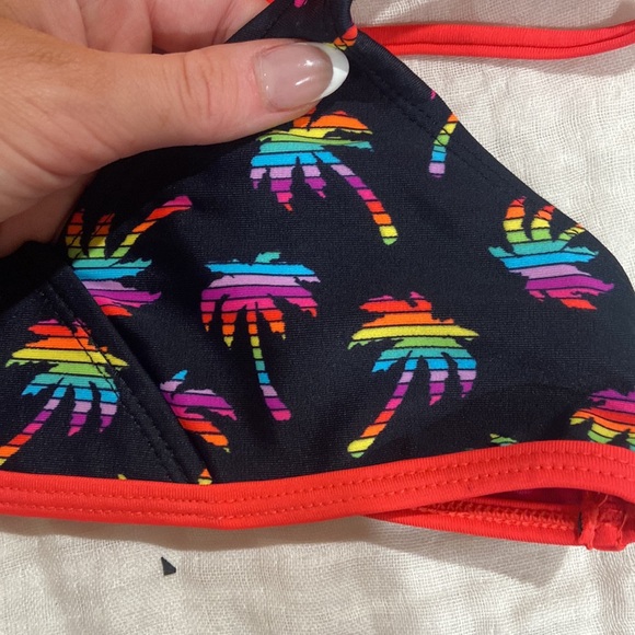 Circo XS (4-5) palm tree girls bathing suit - Picture 4 of 4